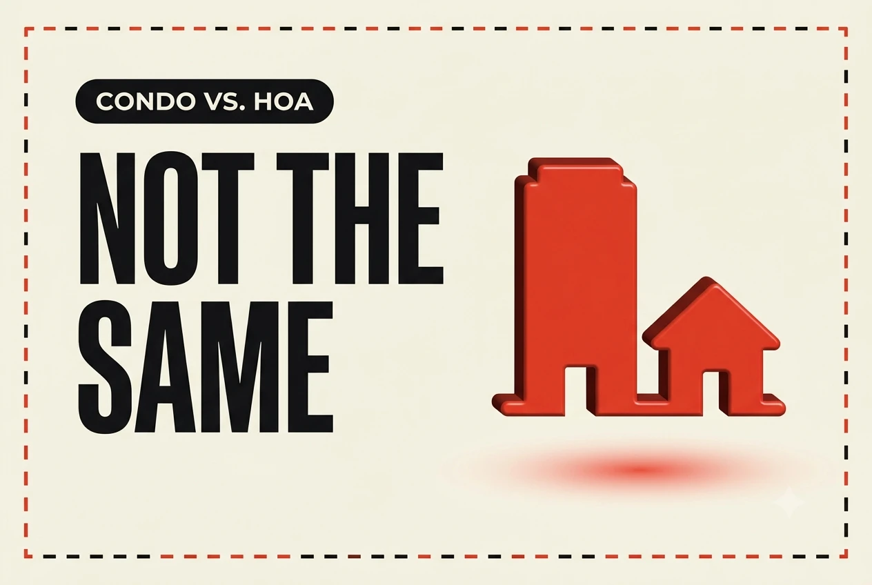 Comparing condo association and HOA governing document structures