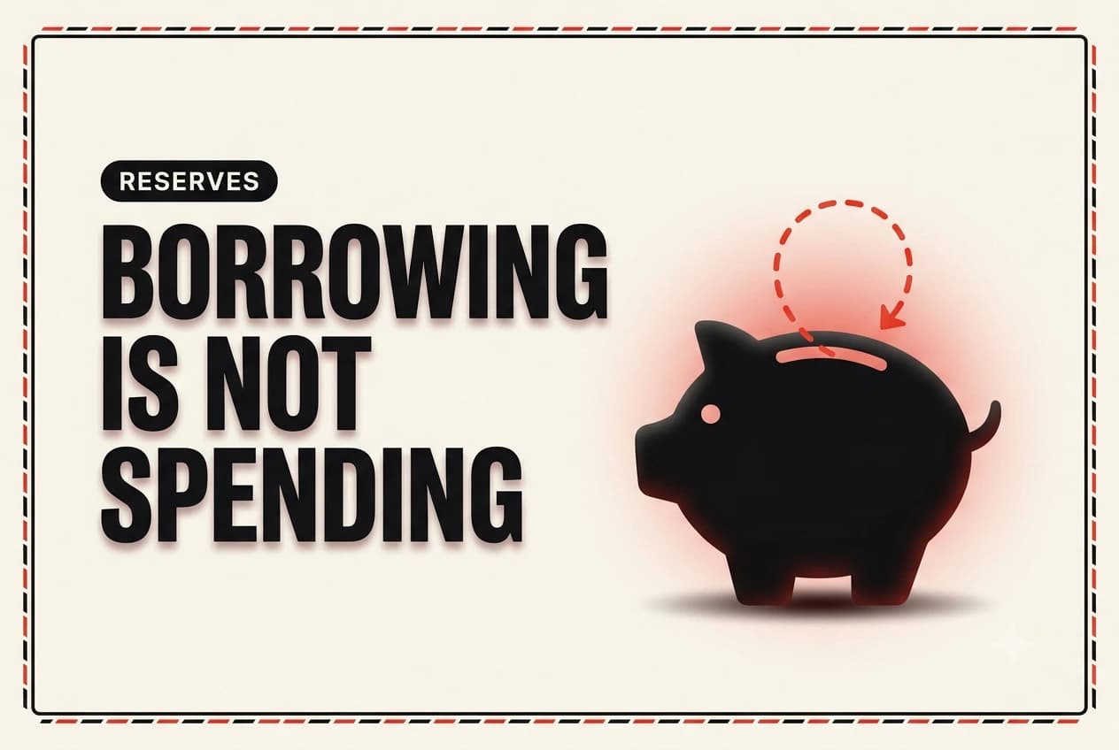 HOA reserve fund borrowing restrictions